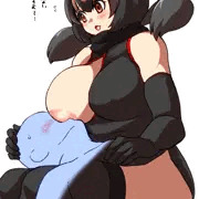 怖がられないように童謡を歌うアイアイちゃ