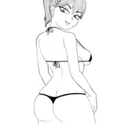 お尻の練習！