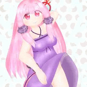 [Skeb]茜ちゃんにゆかりさんの服着せた