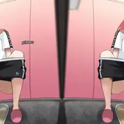 放尿音を聞かれたくないす〇ちゃんと気にしないみ〇ち
