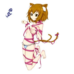 習作5枚目 リボン橙