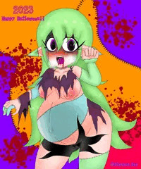 ミミちゃんのえっちなハロウィン2023