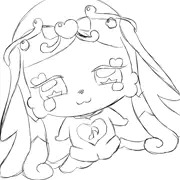 ピカリーネ様落書き