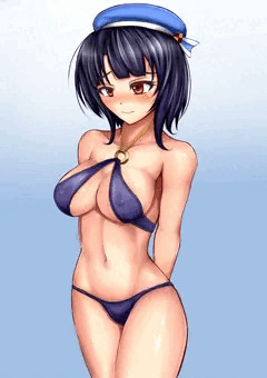 高雄ちゃんに水着着せただけ