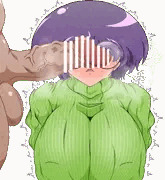 巨乳眼鏡妻に見せ槍
