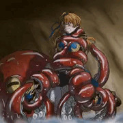 [コミッション]タコ触手に絡まれるベアトリクス