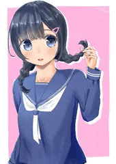 おさげかわいい
