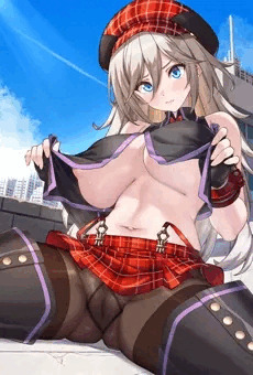 放熱中のアリサ