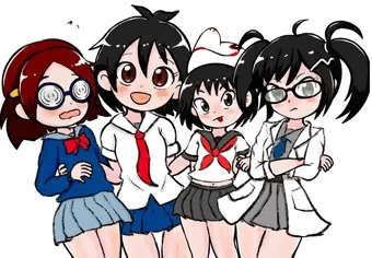ポップンミュージックの制服の女の子