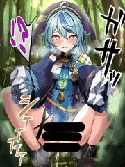 リク絵　（限界放尿珠乃井ナナ）