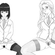 制服花火とグリシーヌ