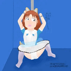 (4枚目以降スカ注意)怖い話が苦手ななぐもんに無理矢理怖い話を聞かせてみた