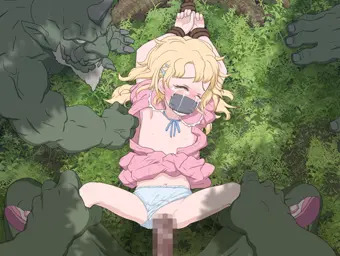 動画制作中：一般少女ピンチシーン