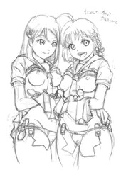 2017夏コミ用表紙（ラフ）