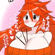新手のポッキーゲームを仕掛ける奏