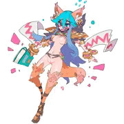 狐耳鈴リボンで変！身？