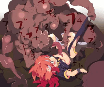 よくわからないものに犯される女の子