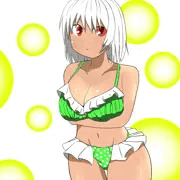 褐色巨乳描いてみた