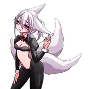 ダウナー狐神キキョウの逆バニー