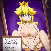 絵にされたピーチ姫