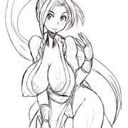 不知火舞のおっぱいがヌルヌル動きます。（KOFXIIIレビュー