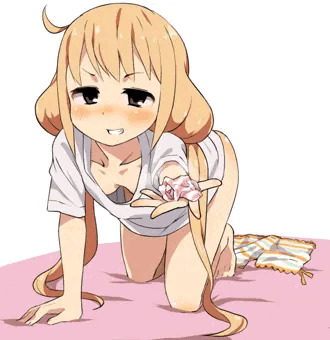 パンをくれる杏