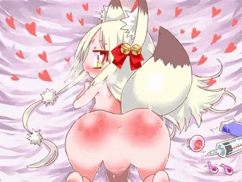 のじゃロリきつねヒメさま　お尻の穴を調教されながらご奉仕エッチ２