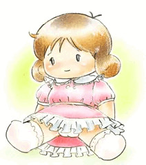 お人形ちゃん（カラー）