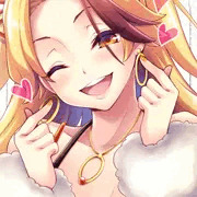 手でハート