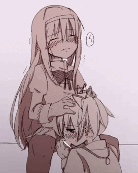 学校で処理するまどほむ