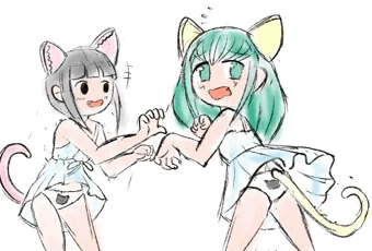 太鼓ガール落書き1週間分