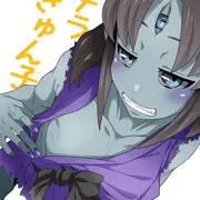 胸チラばきゅん子娘