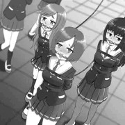 セーラーブレザー女子引き回し