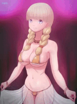 DQ11の金髪三つ編み娘