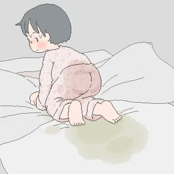 パンツが見える