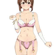 雪歩　アイマス衣装ランジェリー「ピンクダイヤモンド765」