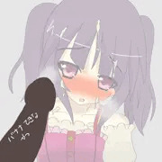 顔にミルクをかけられる綾香ちゃん