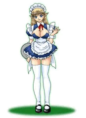 エルフのメイドさん