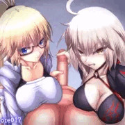 絆０な水着ジャンヌと邪ンヌに