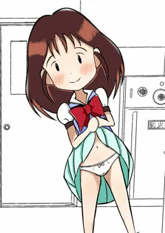 スラムダンクの晴子さんのデフォルメたくし上げ