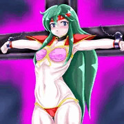 【ドリームハンター麗夢】十字架に磔られた麗夢【C108】