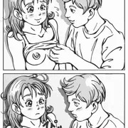 動くと体液が…