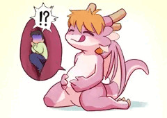 満腹ロリドラちゃん