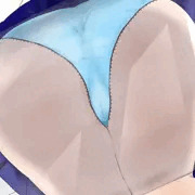 透明椅子に座るjkちゃん
