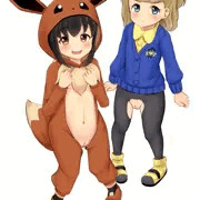 ポケモンごっこ&スクールガール