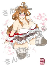 「艦これ」より、金剛。初アナログ作品。