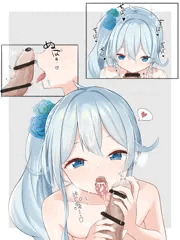 上目遣いでご奉仕フェラする雪城眞尋