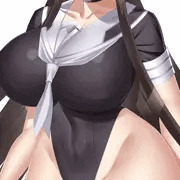 黒ハイレグセーラー娘