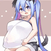 犬耳妊婦