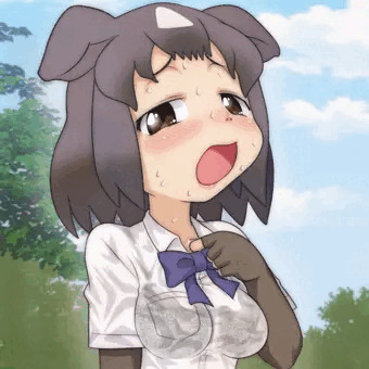 あ゛っつ゛い゛ぃ…